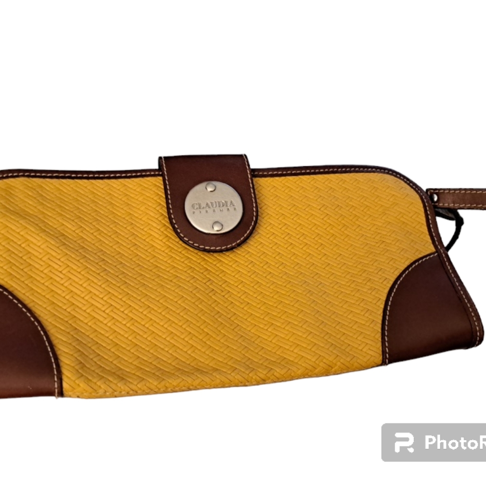 Claudia Firenze Yellow Clutch